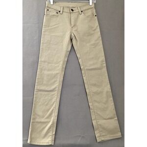 Levis 510 Pants Youth 14 Reg 27 Tan Jeans Super Skinny Modern Slim America Denim